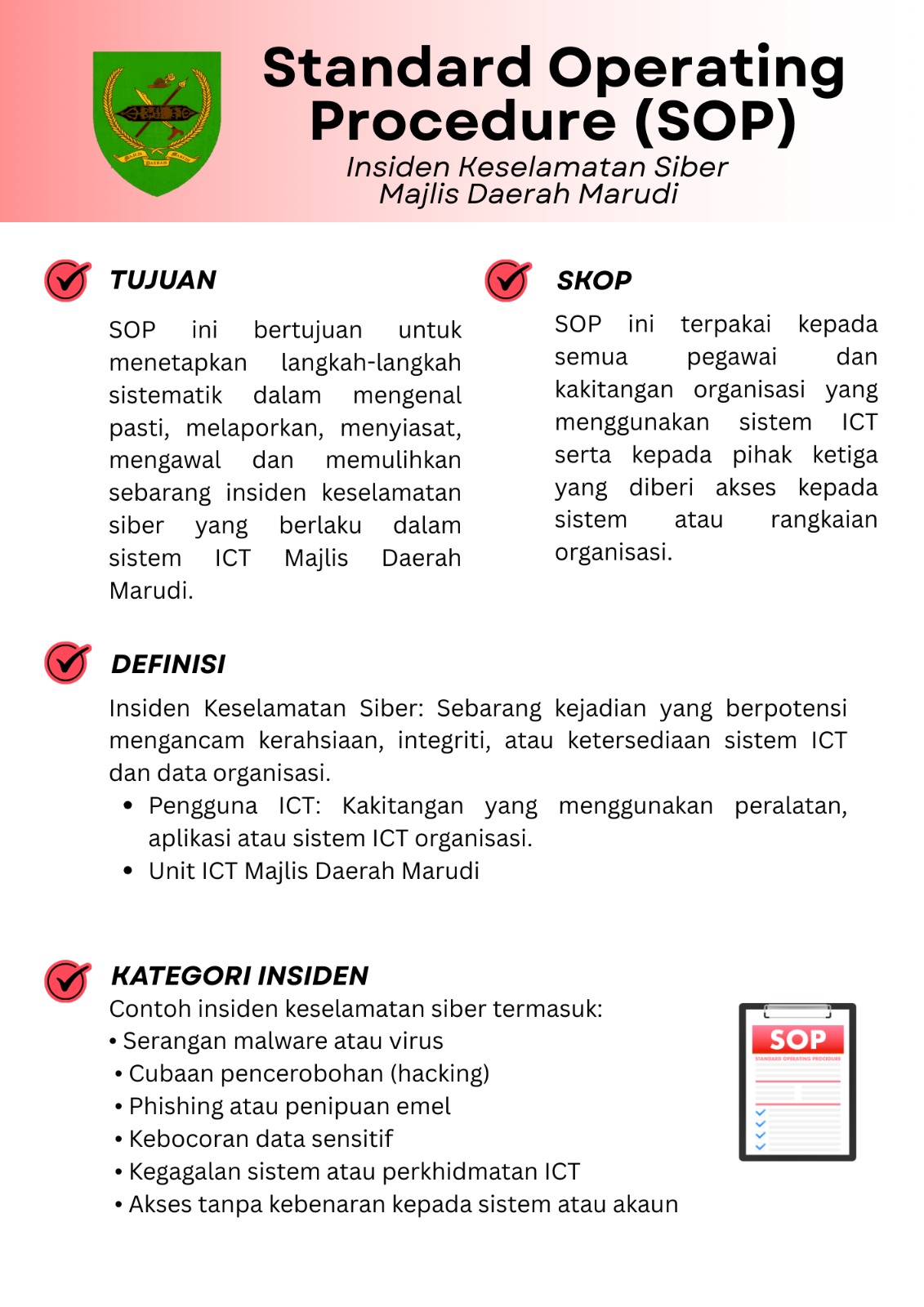 SOP Insiden Keselamatan Siber MDM
